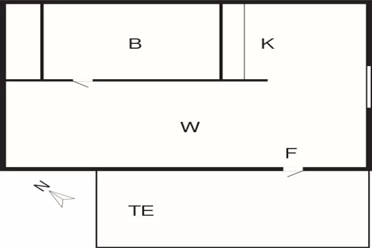 2 persoons vakantie huis in STRÖMSTAD-By Traum-Plattegrond