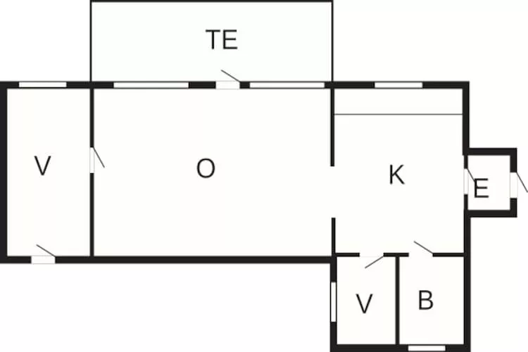 4 persoons vakantie huis in HÄSTVEDA-By Traum-Plattegrond