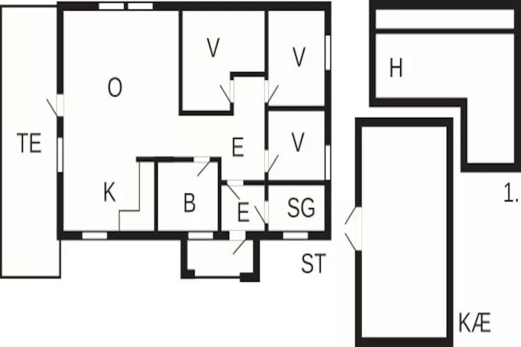 7 persoons vakantie huis in Selje-By Traum-Plattegrond