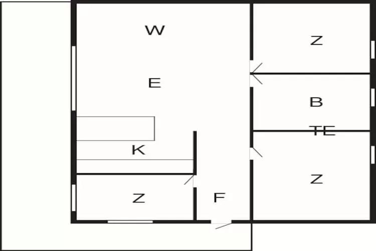 5 persoons vakantie huis in Ans By-By Traum-Plattegrond