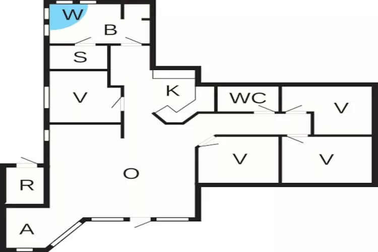 10 persoons vakantie huis in Fårvang-By Traum-Plattegrond