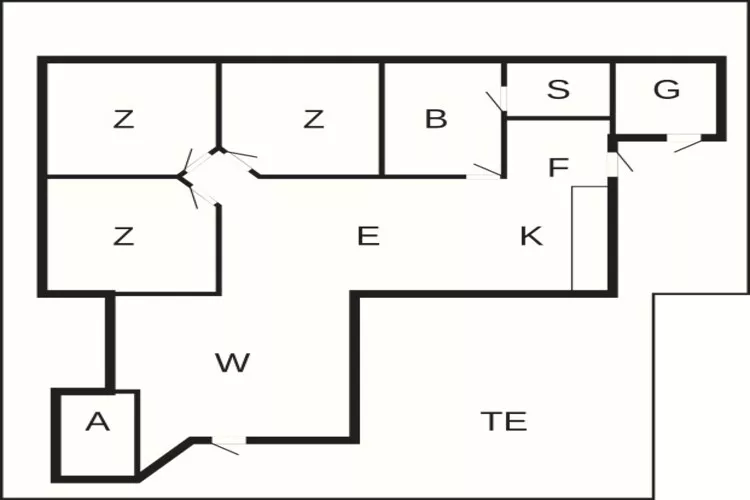 6 persoons vakantie huis in Nørre Nebel-By Traum-Plattegrond