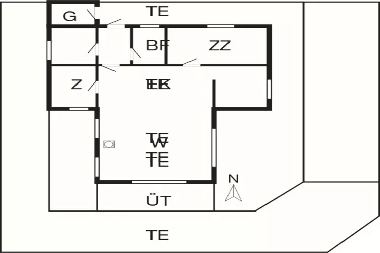 6 persoons vakantie huis in Dronningmølle-By Traum-Plattegrond