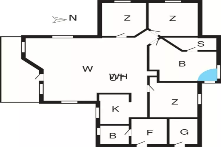 Luxe retraite met spa -- By Traum Ferienwohnungen-Plattegrond
