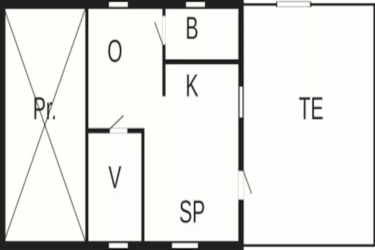 3 persoons vakantie huis in HÖLLVIKEN-By Traum-Plattegrond