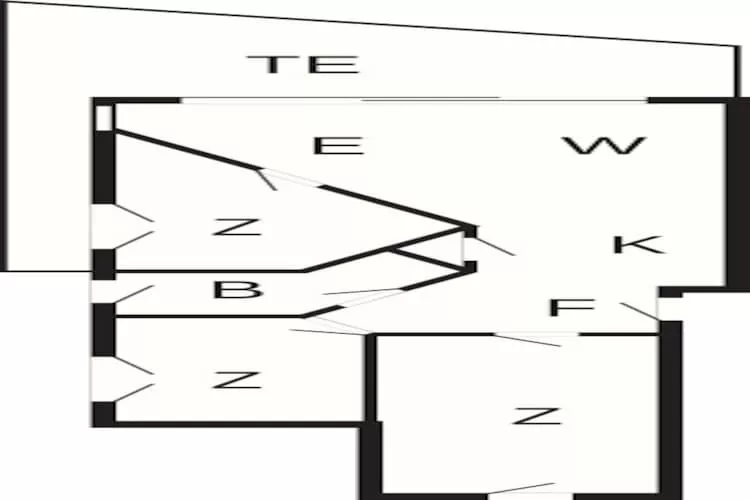 Appartement panoramisch uitzicht op de jachthaven-Plattegrond
