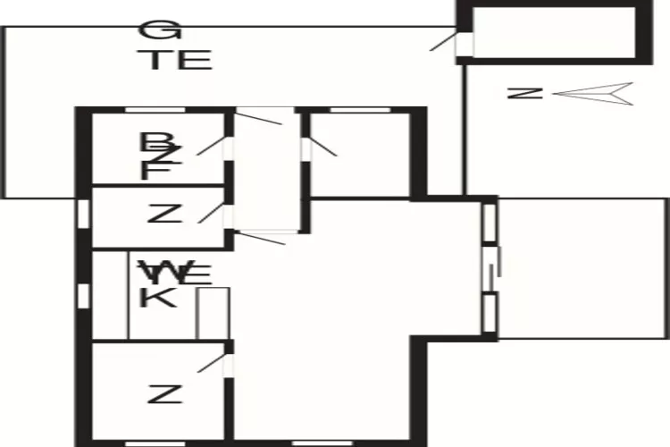 6 persoons vakantie huis in Ansager-By Traum-Plattegrond