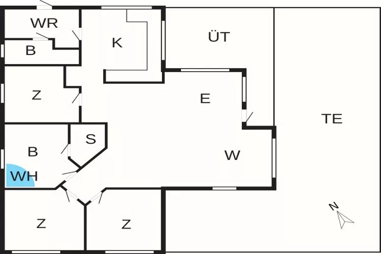 8 persoons vakantie huis in Rødby-By Traum-Plattegrond