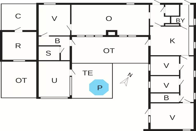 11 persoons vakantie huis in SÖLVESBORG-By Traum-Plattegrond