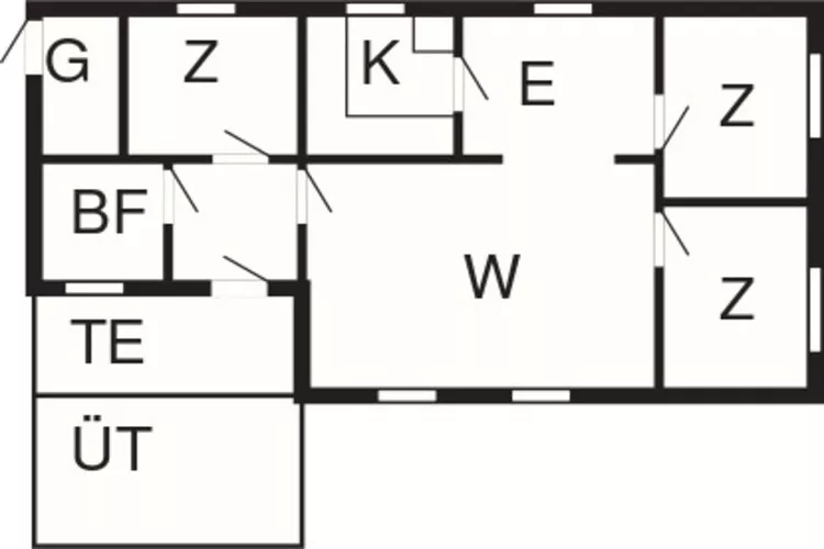 6 persoons vakantie huis in KÖPINGSVIK-By Traum-Plattegrond