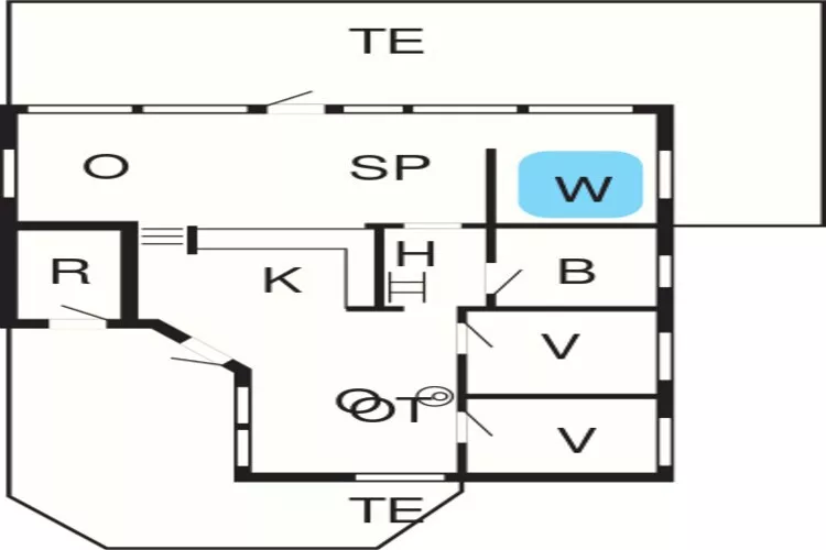 6 persoons vakantie huis in Lemvig-By Traum-Plattegrond