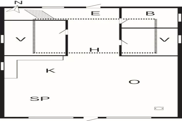 6 persoons vakantie huis in Harboøre-By Traum-Plattegrond