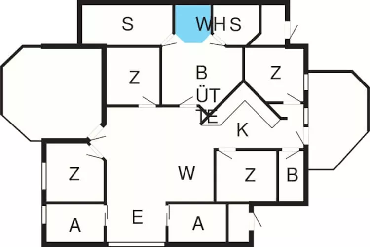 VENUS 155, WELLNESS-Plattegrond