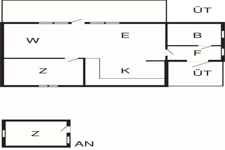 BADSTUGAN-Plattegrond
