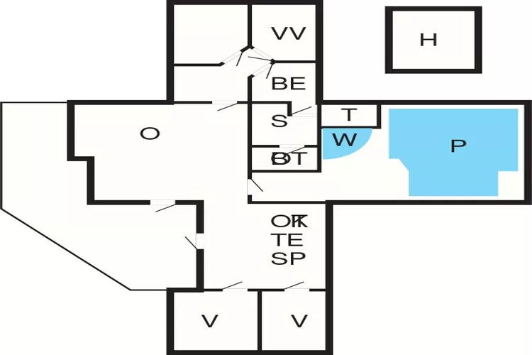 10 persoons vakantie huis in Væggerløse-By Traum-Plattegrond