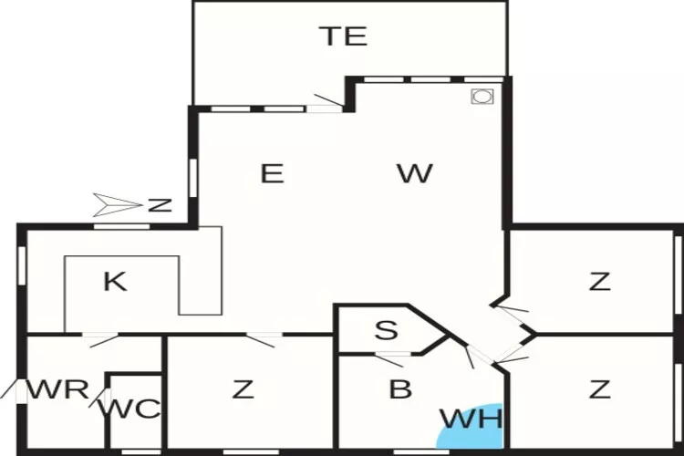 Luxe Spa-Retraite bij Bork -- By Traum Ferienwohnungen-Plattegrond