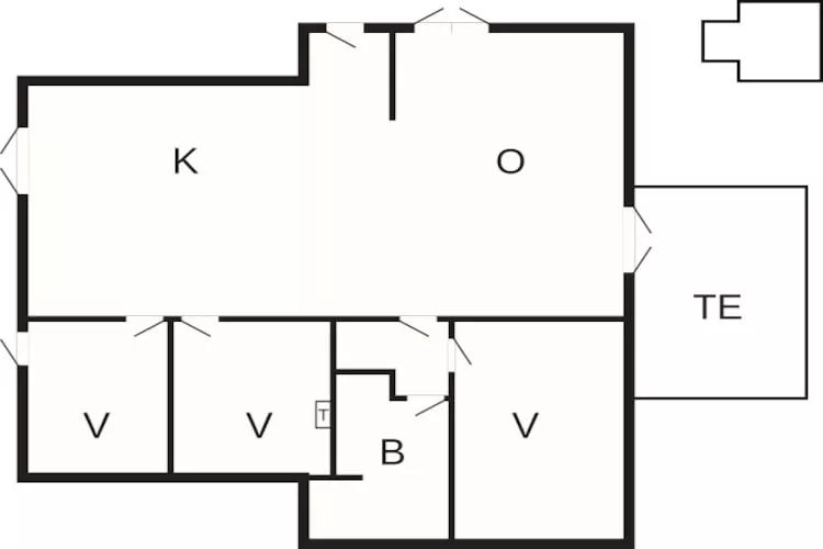 6 persoons vakantie huis in Kalundborg-By Traum-Plattegrond
