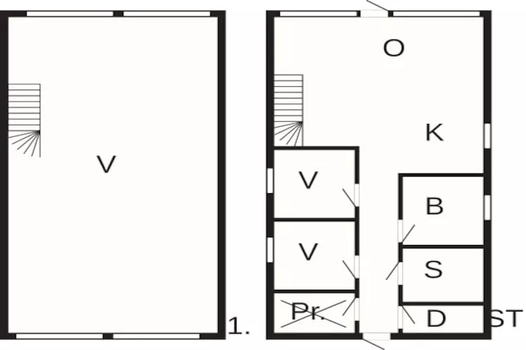 6 persoons vakantie huis in Rømø-By Traum-Plattegrond