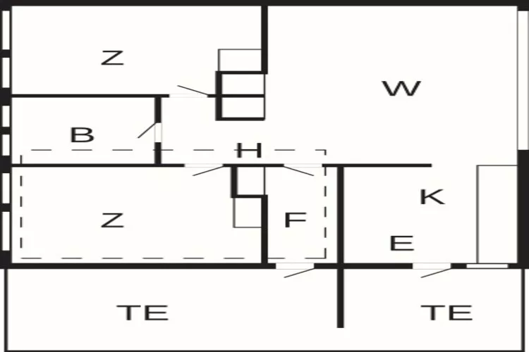 3½ room,House-Plattegrond