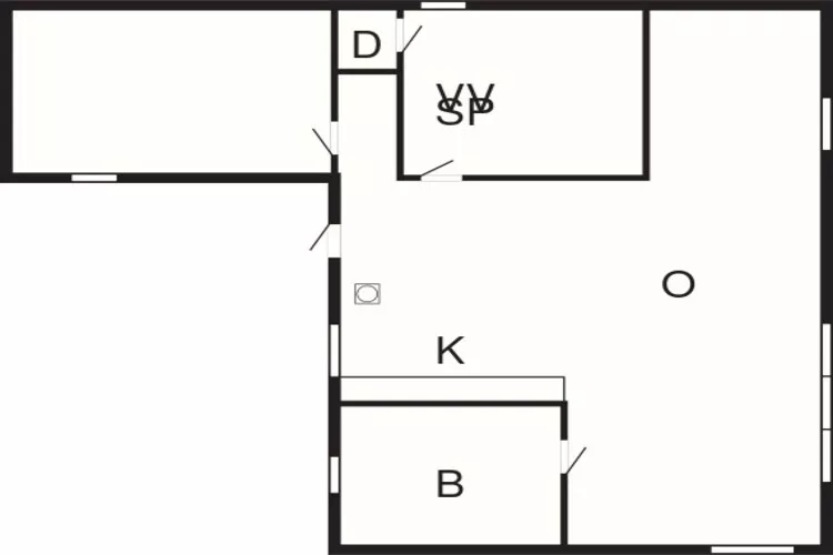 4 persoons vakantie huis in HALLABRO-By Traum-Plattegrond