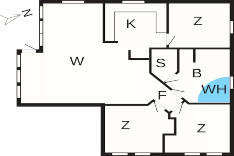 Gezellig toevluchtsoord met Spa -- By Traum Ferienwohnungen-Plattegrond