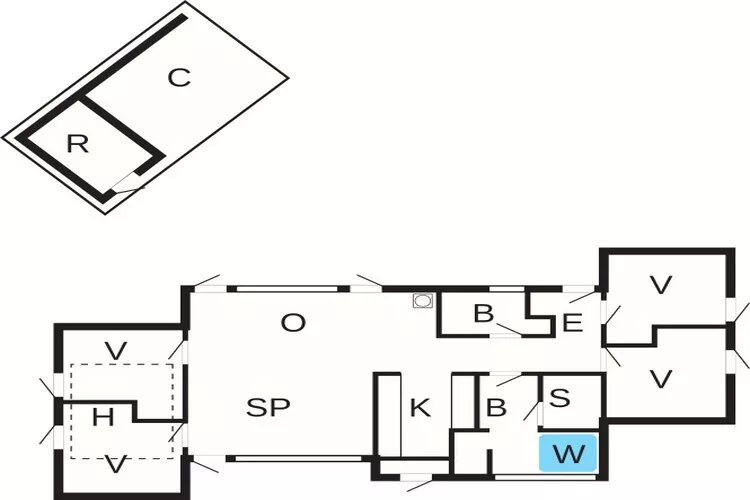 Luxe retraite met sauna -- By Traum Ferienwohnungen-Plattegrond