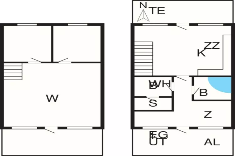 6 persoons vakantie huis in Hemmet-By Traum-Plattegrond