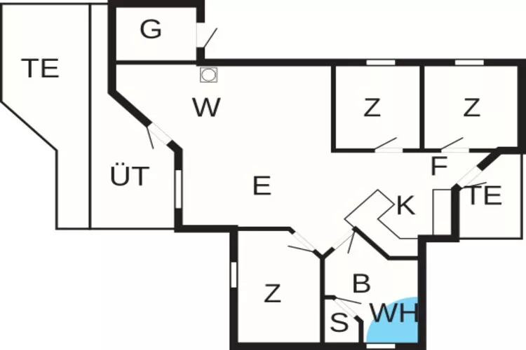 8 persoons vakantie huis in Rødby-By Traum-Plattegrond