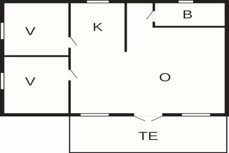 4 persoons vakantie huis in HÅCKSVIK-By Traum-Plattegrond