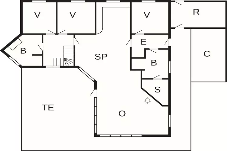10 persoons vakantie huis in Højslev-By Traum-Plattegrond