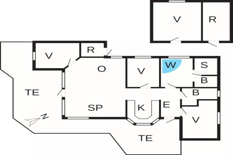 8 persoons vakantie huis in Otterup-By Traum-Plattegrond