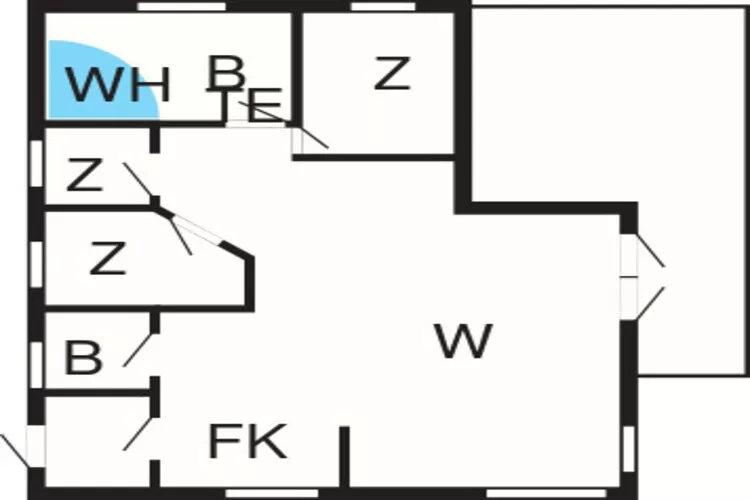 8 persoons vakantie huis in Hjørring-By Traum-Plattegrond