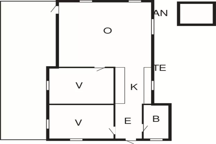 6 persoons vakantie huis in Væggerløse-By Traum-Plattegrond