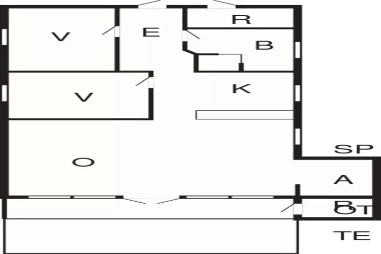 6 persoons vakantie huis in Sæby-By Traum-Plattegrond