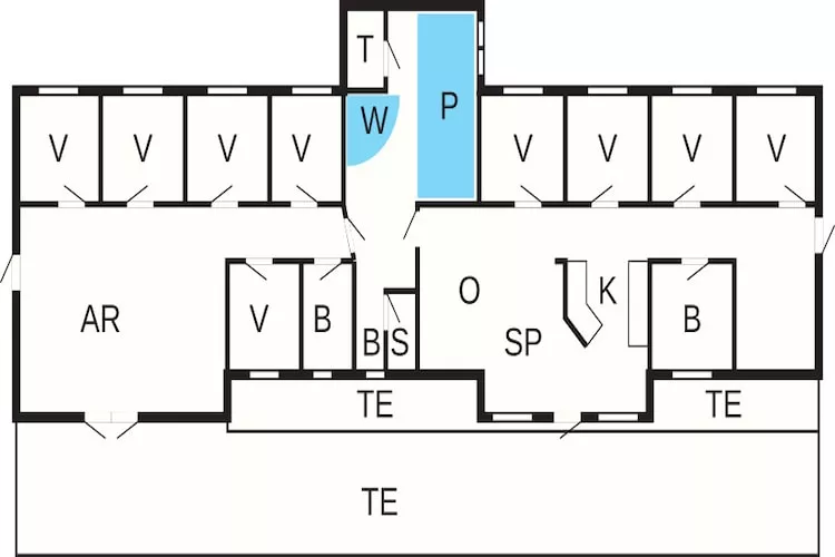 Luxe retraite met zwembad By Traum Ferienwohnungen-Plattegrond