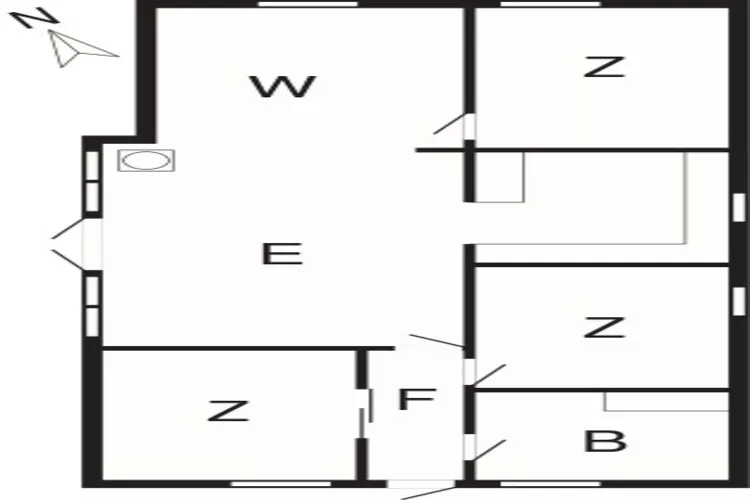 6 persoons vakantie huis in Ansager-By Traum-Plattegrond