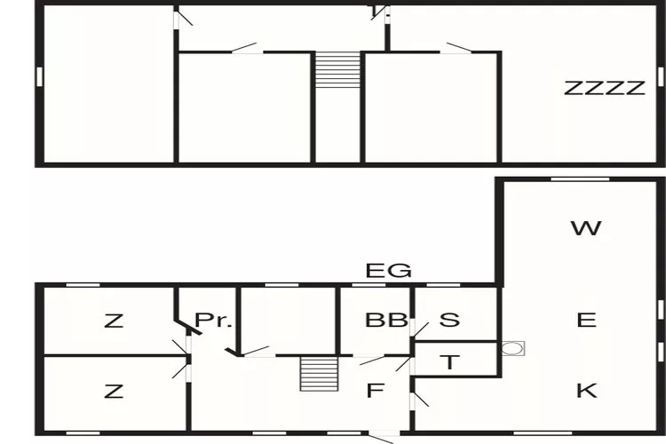 12 persoons vakantie huis in Bredebro-By Traum-Plattegrond