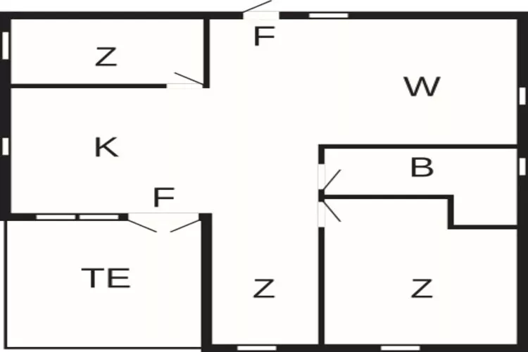 6 persoons vakantie huis in HÄSTVEDA-By Traum-Plattegrond