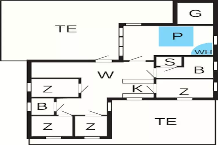 8 persoons vakantie huis in Hjørring-By Traum-Plattegrond