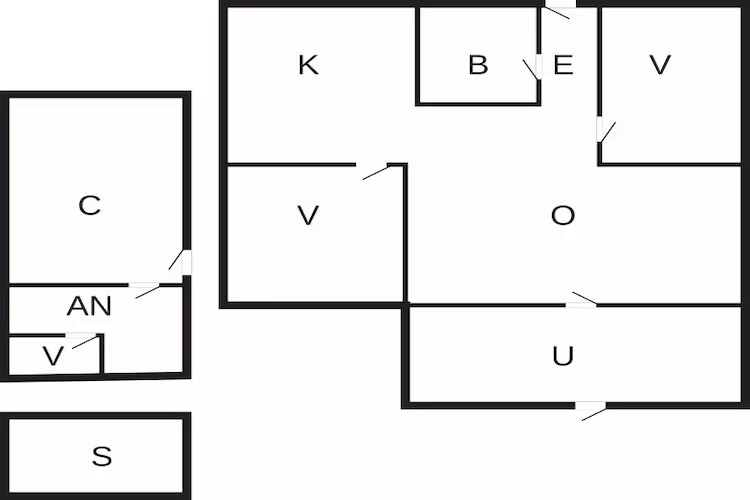 8 persoons vakantie huis in Vinderup-By Traum-Plattegrond