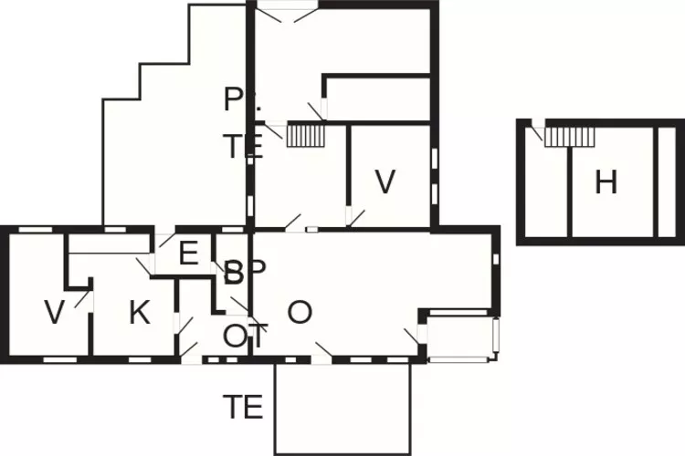8 persoons vakantie huis in Løkken-By Traum-Plattegrond