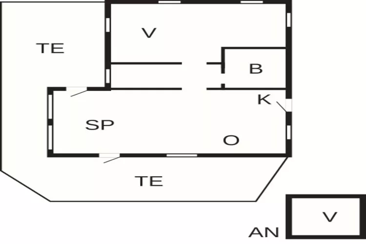 6 persoons vakantie huis in Otterup-By Traum-Plattegrond