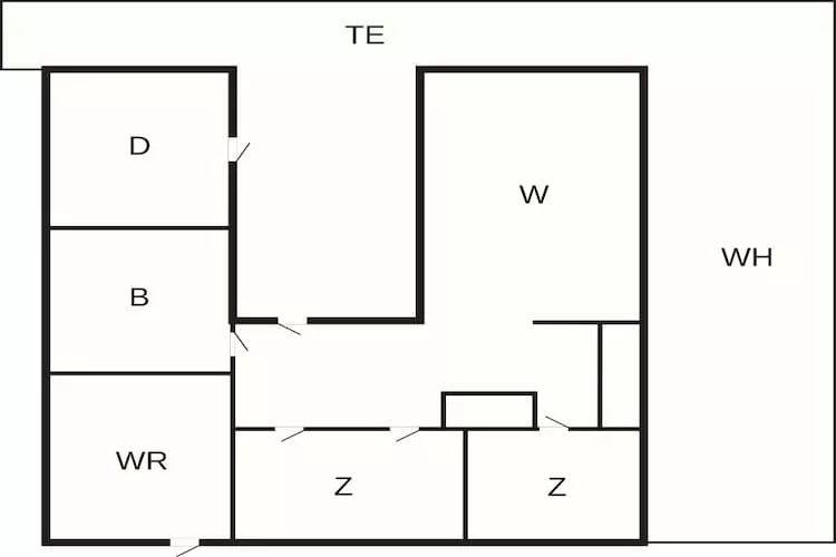 6 persoons vakantie huis in Hejls-By Traum-Plattegrond