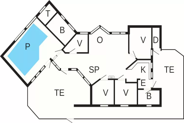 7 persoons vakantie huis in Græsted-By Traum-Plattegrond