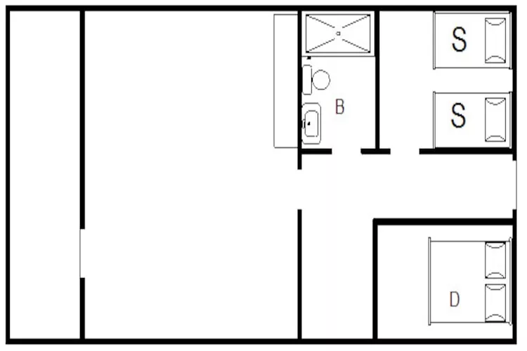 Zwembadparadijs in Fano -- By Traum Ferienwohnungen-Plattegrond