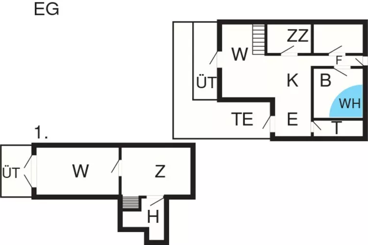 6 persoons vakantie huis in Skjern-By Traum-Plattegrond