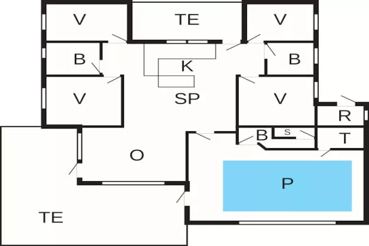10 persoons vakantie huis in Fjerritslev-By Traum-Plattegrond