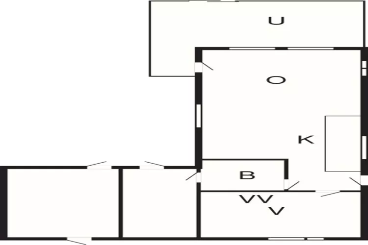 6 persoons vakantie huis in Karrebæksminde-Plattegrond