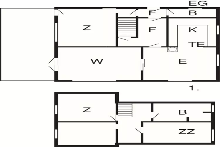 10 persoons vakantie huis in Ulfborg-By Traum-Plattegrond