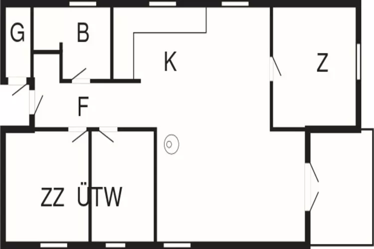 6 persoons vakantie huis in Løkken-By Traum-Plattegrond